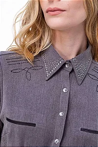 CAMISA FEMININA ANDES ANDES ZENZ WESTERN
