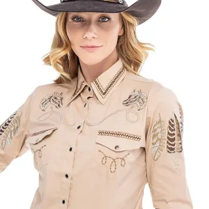CAMISA FEMININA SANTA FÉ ZENZ WESTERN