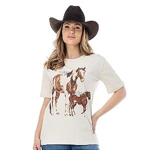 T-SHIRT MAXI WILD HEART ZENZ WESTERN