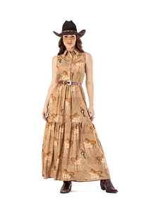 VESTIDO LOVE HORSES ZENZ WESTERN