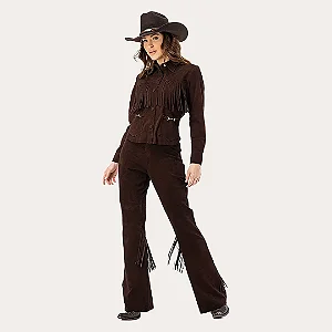 CALÇA COURO VIRGINIA ZENZ WESTERN