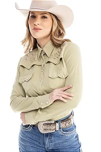 CAMISA FEMININA HEARTLAND ZENZ WESTERN