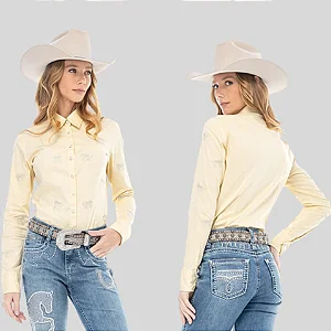 CAMISA FEMININA DAISY RANCH ZENZ WESTERN