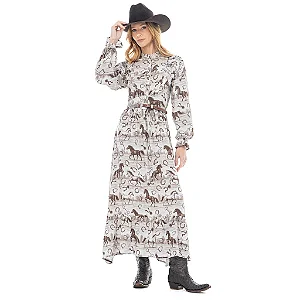 VESTIDO DESERT BLOOM ZENZ WESTERN