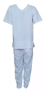Conjunto Masculino (Oxford) branco GG/M/P