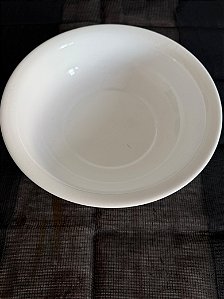 Bacia De Agata Branca 30cm