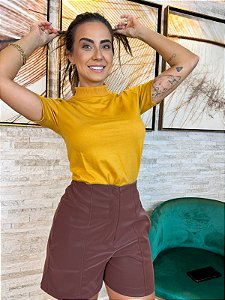 T-Shirt gola alta - Maiara