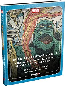Quarteto Fantástico Nº 1 – A HQ mais lendária da Marvel, reinventada em cada detalhe: Edição de Luxo