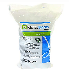 Klerat blocos 1kg