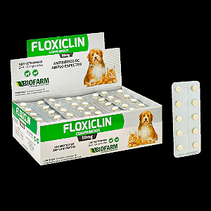 FLOXICLIN Comprimido 50mg com 10 Comprimidos