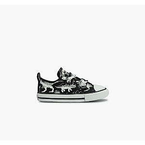 TENIS ALL STAR 2V DINOSSAUROS PRETO