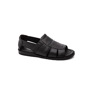 SANDALIA COURO ITALIANINHO PRETO 10340503
