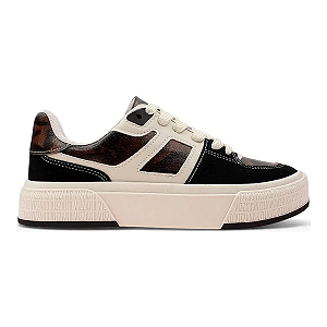 TENIS VIZZANO PRETO/BRANCO ONÇA 1477.202.31395.108562
