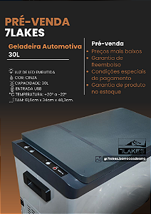 Geladeira Portátil 30 Litros  - Pré-venda aberta! Mais informações pelo whatsapp!