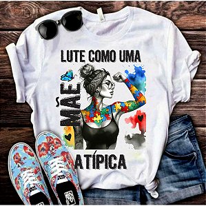 Camisa autismo amor de mãe