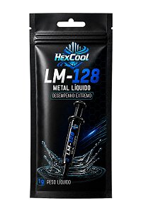 Metal Líquido HexCool LM-128, 128 W/mK, 1g, HEX-LM-1G