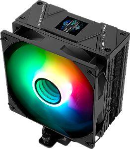 Cooler Para Processador Thermalright Assassin Spirit 120 Vision ARGB Black, 120mm, TR-AS-120-VISION-ARGB-BK