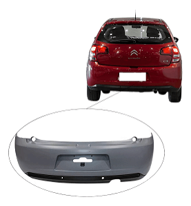 Parachoque Traseiro CITROEN C3 2012-2019