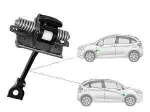 Limitador Porta Dianteira CITROEN C3 2012-2019