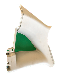 Moldura Interna Coluna Traseira Esq. CITROEN C3 2012-2019