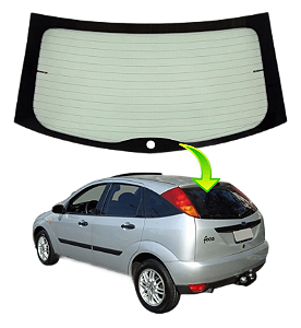 Vidro Vigia Traseiro FORD FOCUS 2001-2009