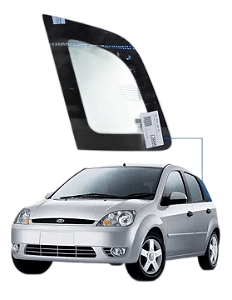 Vidro Fixo Traseiro Esquerdo FORD FIESTA 2002-2019