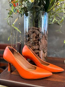 TABITA SCARPIN SALTO TAÇA LARANJA