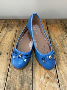 SAPATILHA SUA CIA AZUL COM LAÇO