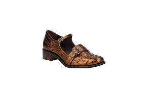 MOCASSIM LUIZA BARCELOS BONECA FIVELA METAL BROWN