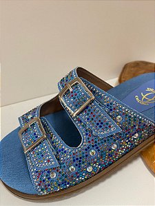 PAPETE JEANS LIGHT AZUL VIRA VOLTA