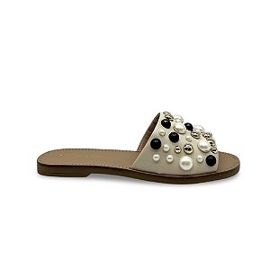 RASTEIRA COM ESFERAS OFF WHITE TABITA
