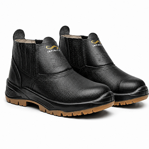 Bota Trabalho Crival Infinity Preta