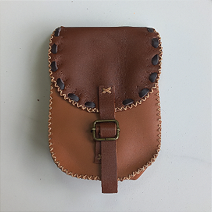 Bolsas Artesanais Para Kits de Sobrevivência e Bushcraft - Pequena Simples