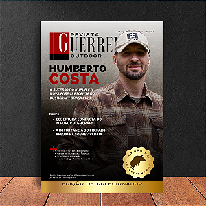 Revista Guerreiros Outdoor - Edição 3 - Outubro / 2023 - Humberto Costa