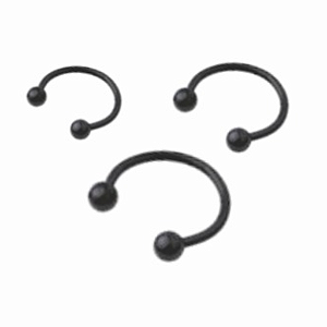 Ferradura Black 8mm