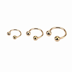 Ferradura Gold 8mm