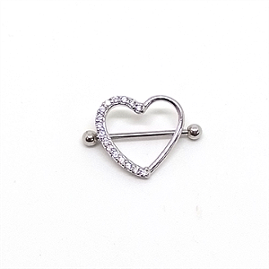 Mamilo Coração Decorado