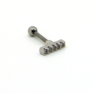 Mini Barbell Com Pedra