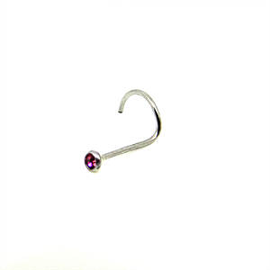 Nostril 1,5mm Haste 0,8 Pink