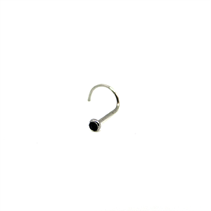 Nostril 2mm Haste 0,8 Preto