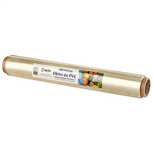 Rolo de Plástico Filme PVC 15m X 28cm