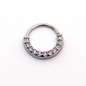 Septo Cravejado com Zircônia