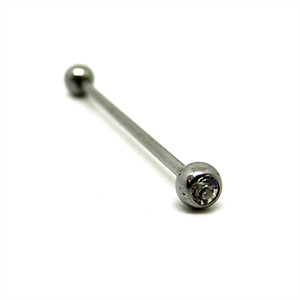 Transversal com 2 Pedras Brancas