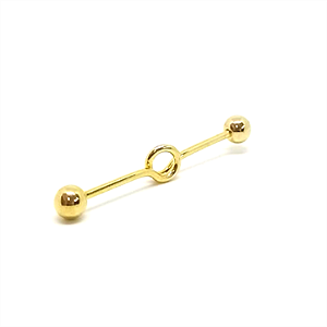 Transversal Dourado Mola Oposta