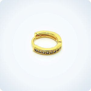 ARGOLA CLICK COM PEDRAS INTERNAS. (Unid.)