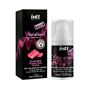 Gel Excitante Vibration Chiclete 17g Intt