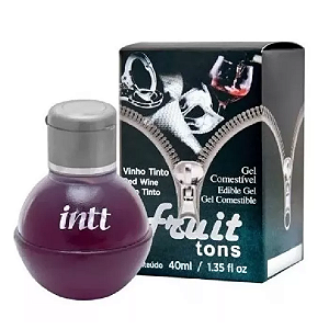 fruit tons Gel Beijável para Massagem sabor Vinho