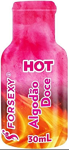 Gel hot algodão doce 30ml - Forsexy - ALGODÃO DOCE