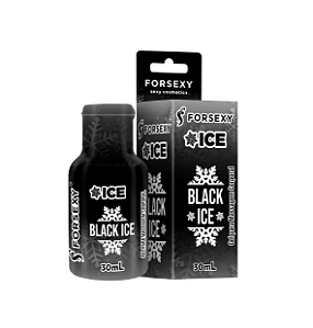 GEL ICE COMESTIVEL SABOROSO BLACK ICE 30 ML FOR SEXY