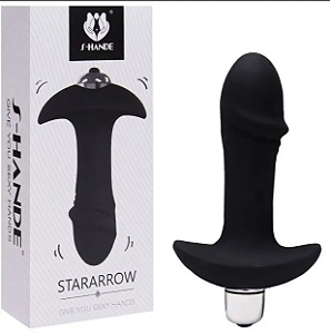 Plug Anal Stararrow com Vibrador S-Hande